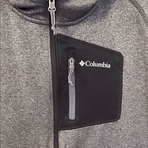 Columbia Gray and Black Hooded Jacket - Picture 2 of 5